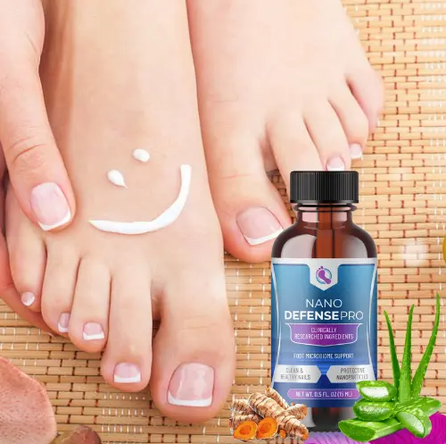 NanoDefense Pro glowing smooth feet skin and nails